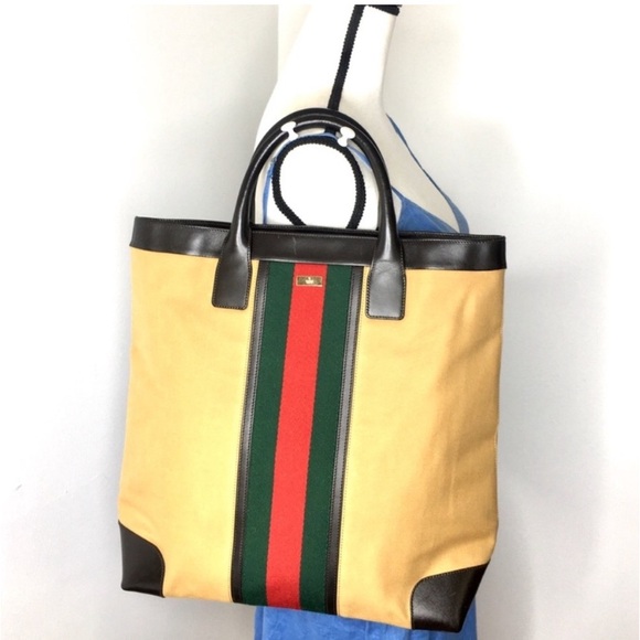 Authentic Gucci orange tote bag - Picture 2 of 16